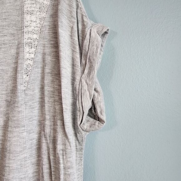 Cato Gray Flared Short Sleeve Tunic - Picture 9 of 11